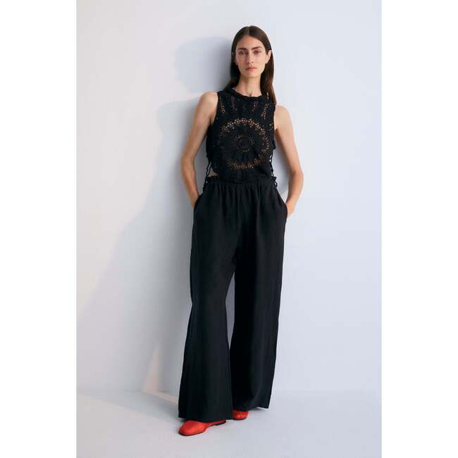 Hera Woman Pant Caviar Black - Pants - 2