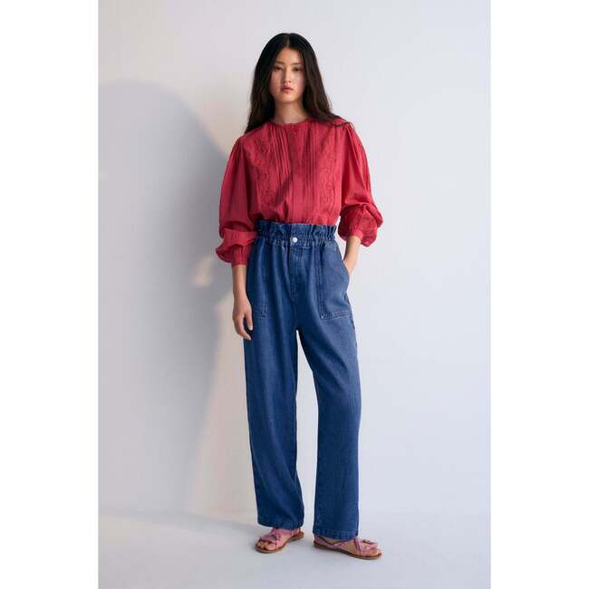 Pireo Woman Pant Blue - Pants - 2