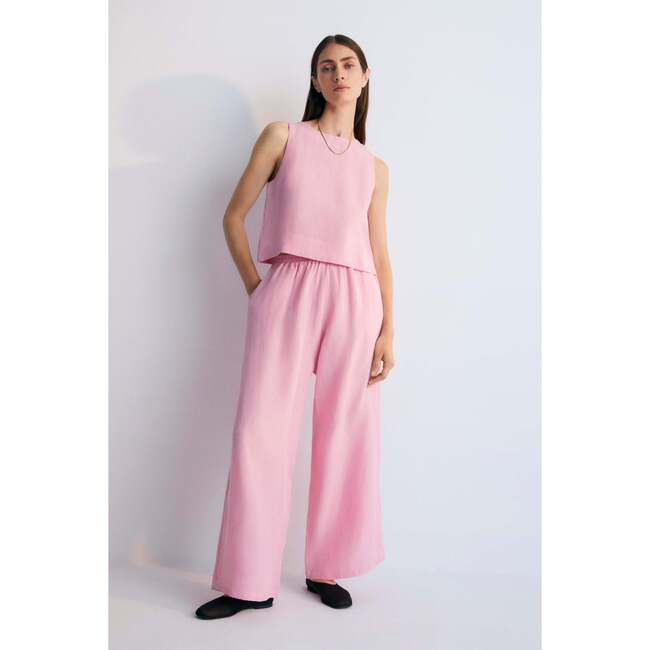 Hera Woman Top Hibiscus Pink - Blouses - 4