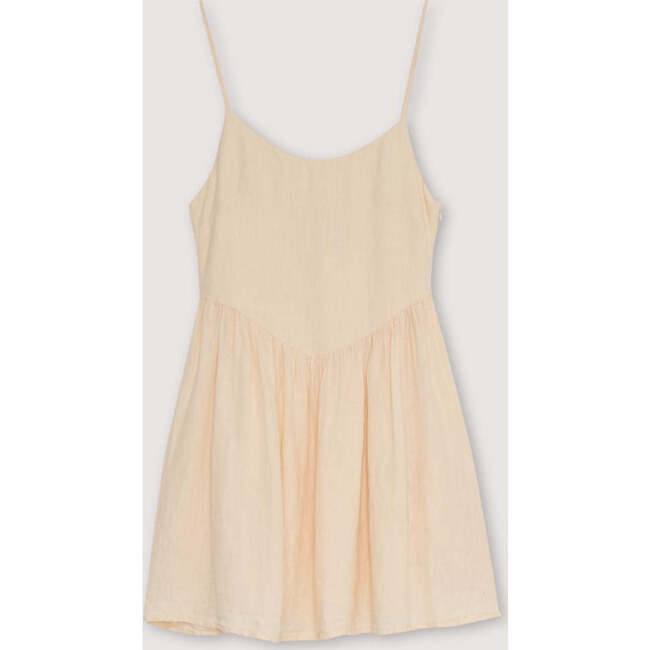 Hera Woman Short Dress Macadamia beige