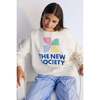 Mykonos Sweatshirt Coconut White - Sweatshirts - 2