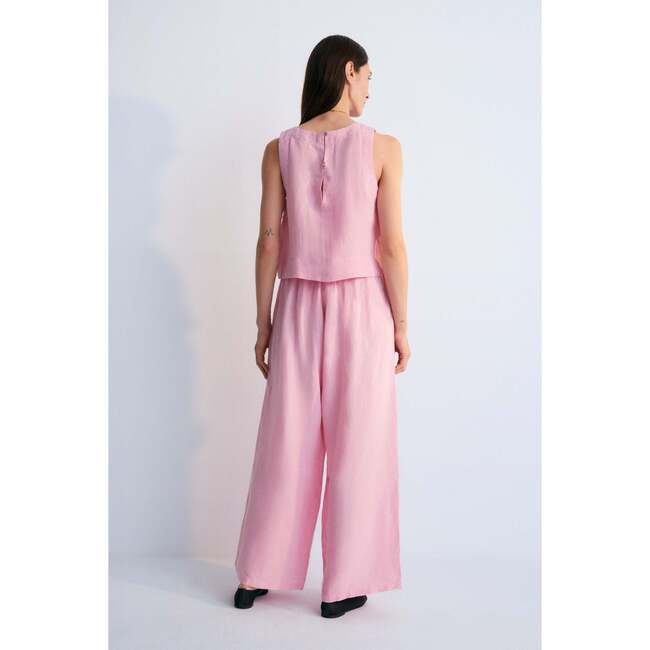 Hera Woman Top Hibiscus Pink - Blouses - 5