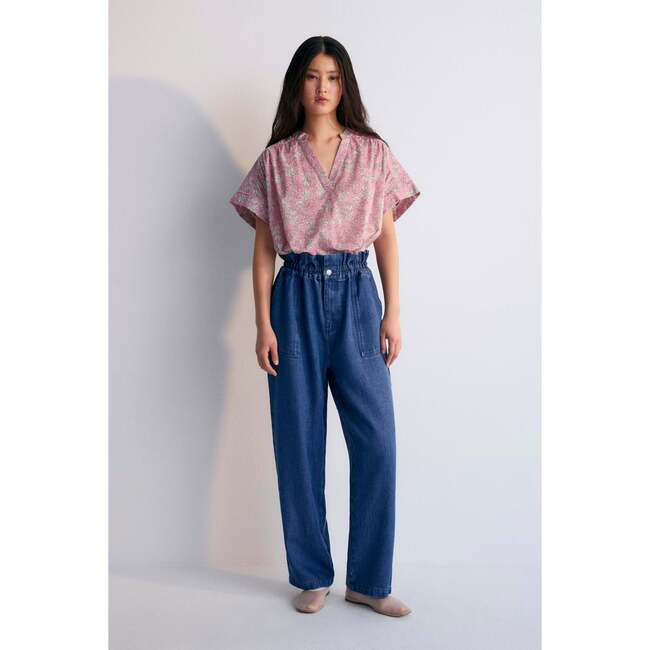 Pireo Woman Pant Blue - Pants - 4
