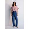 Pireo Woman Pant Blue - Pants - 4