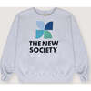 Mykonos Sweatshirt Grey Melange Grey - Sweatshirts - 1 - thumbnail