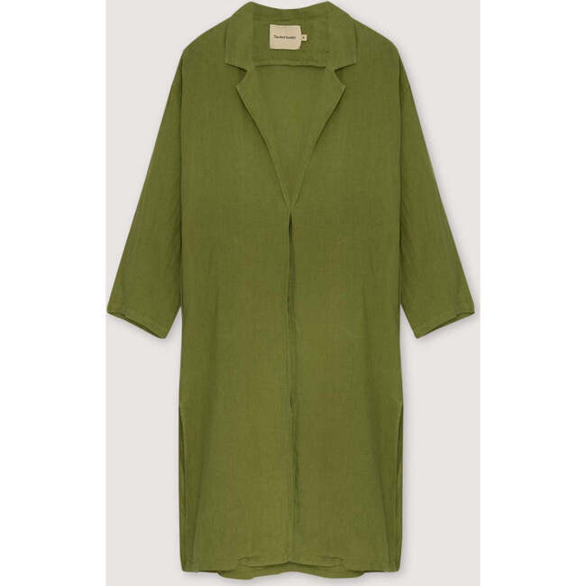 Hera Woman Coat Olive Green - Coats - 1