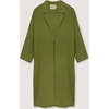 Hera Woman Coat Olive Green - Coats - 1 - thumbnail