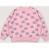 Thasos Sweatshirt Hibiscus Pink - Sweatshirts - 1 - thumbnail