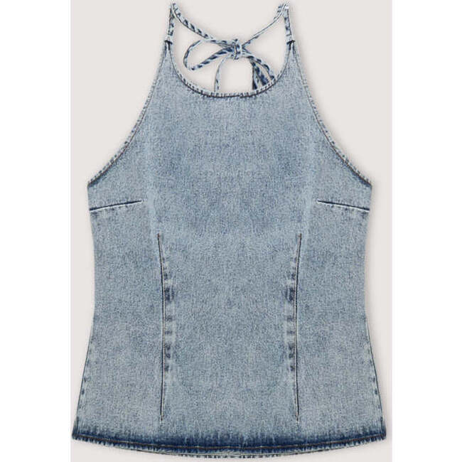 Chios Woman Top Blue