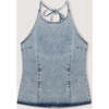 Chios Woman Top Blue - Blouses - 1 - thumbnail