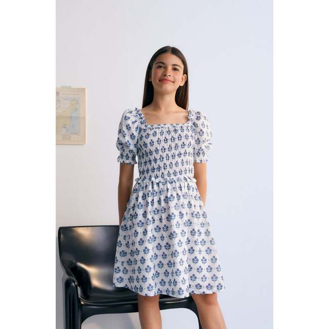 Eleni Dress White