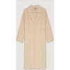 Hera Woman Coat Macadamia beige - Coats - 1 - thumbnail