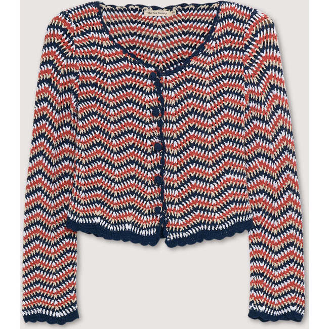 Areti Woman Cardigan Orange