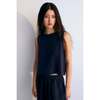 Hera Woman Top Navy Black - Blouses - 2