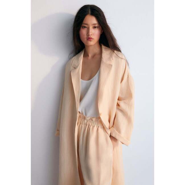 Hera Woman Coat Macadamia beige