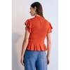 Katerina Woman Blouse Red - Blouses - 3