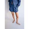 Ophelia Woman Short Powder Blue Blue - Shorts - 3