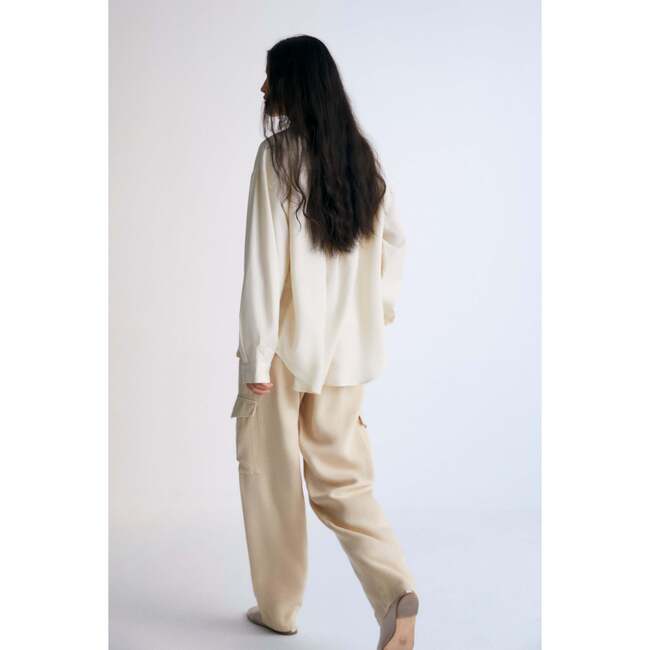 Chios Woman Cargo Pant beige - Pants - 4