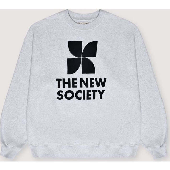 Mykonos Woman Sweatshirt Navy Grey