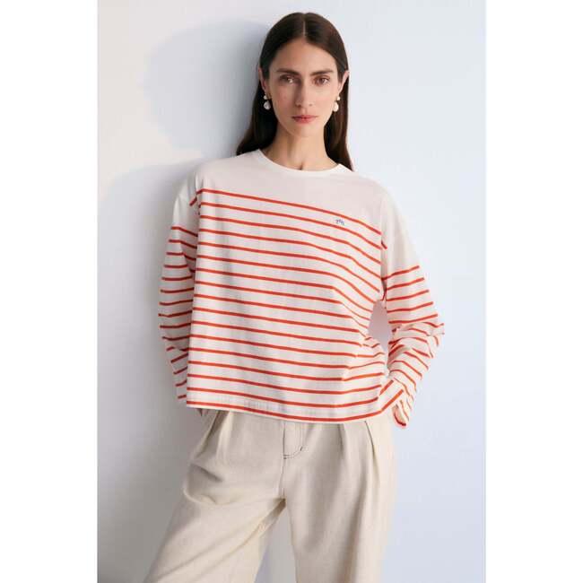 Lassi Woman Pant Linen Vigore Red - Pants - 3