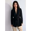 Eros Woman Blazer Caviar Black - Blazers - 2