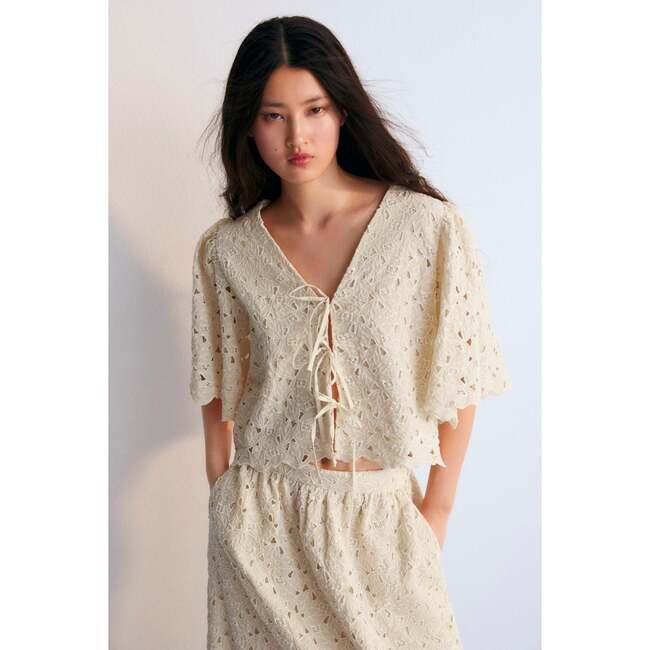 Atenea Woman Blouse beige - Blouses - 2