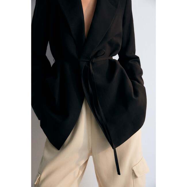 Eros Woman Blazer Caviar Black - Blazers - 3