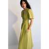 Hera Woman Dress Palm Yellow - Dresses - 2