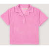 Briseis Polo Hibiscus Pink - Polo Shirts - 1 - thumbnail