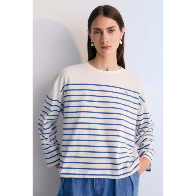 Komotini Woman Tee Cobalto Blue - T-Shirts - 2