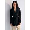 Eros Woman Blazer Caviar Black - Blazers - 4