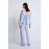 Symi Woman Pant Blue - Pants - 6