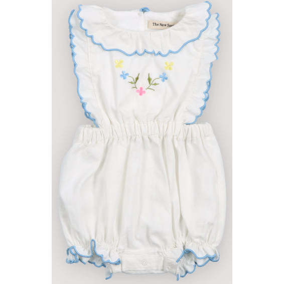Hermione Baby Romper White