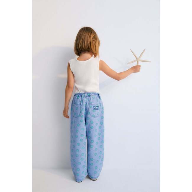 Smiley Denim Pant Blue - Pants - 3