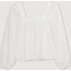 Symi Woman Blouse White White - Blouses - 1 - thumbnail