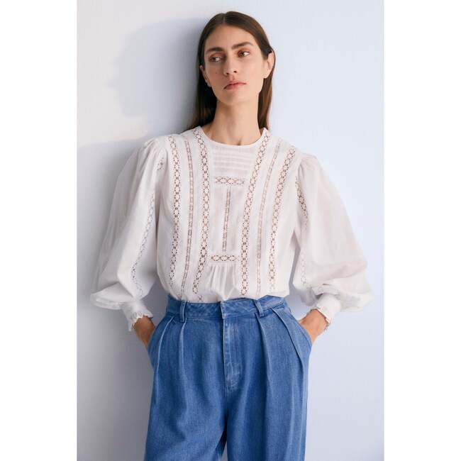 Veria Woman Blouse White - Blouses - 2