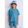 Smiley Short Stripes Cobalto SmileyWorld® Blue - Shorts - 2