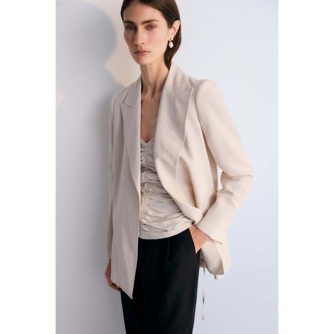Eros Woman Blazer Stone beige - Blazers - 2