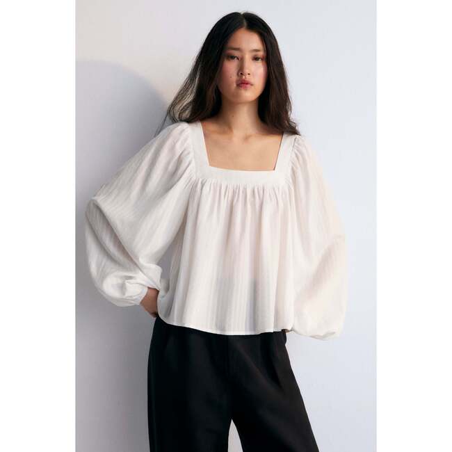 Symi Woman Blouse White White - Blouses - 2