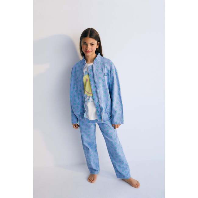 Smiley Denim Pant Blue - Pants - 6