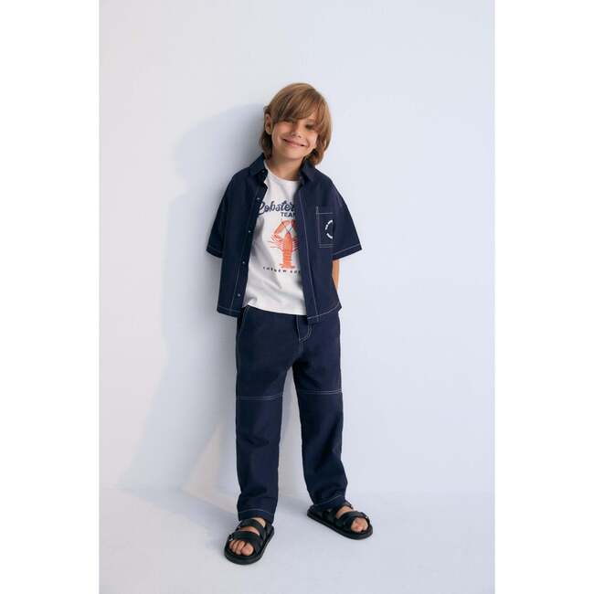 Corinto Pant Navy - Pants - 4