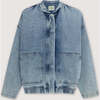 Chios Woman Bomber Blue - Jackets - 1 - thumbnail