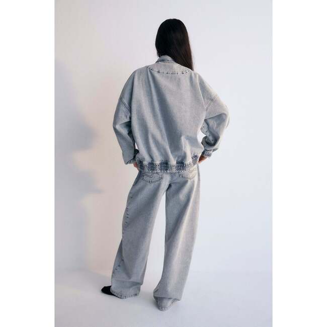 Chios Woman Bomber Blue - Jackets - 3