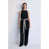 Orfeo Woman Top Caviar Black - Blouses - 2