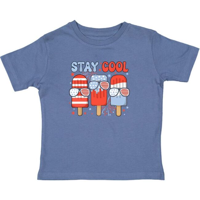 Stay Cool Short Sleeve T-Shirt, Indigo