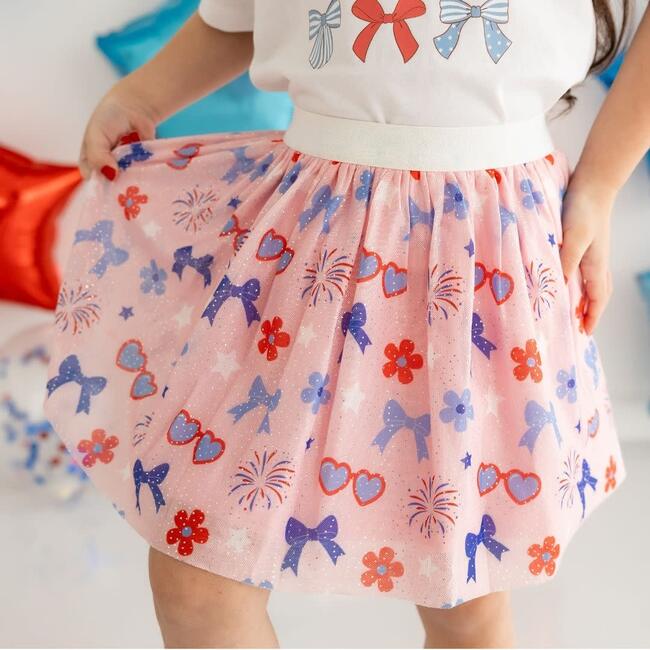 Red, White, & Cute Tutu, Pink - Tutus - 3