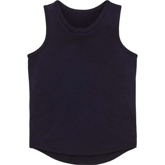 Ultrafine Merino Tank Top, Midnight Blue