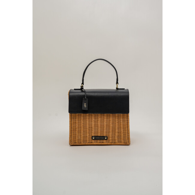 The Luncher, Black Natural Wicker