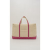 The Cooler, Pink Natural Canvas - Lunchbags - 2