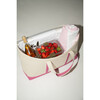 The Cooler, Pink Natural Canvas - Lunchbags - 3